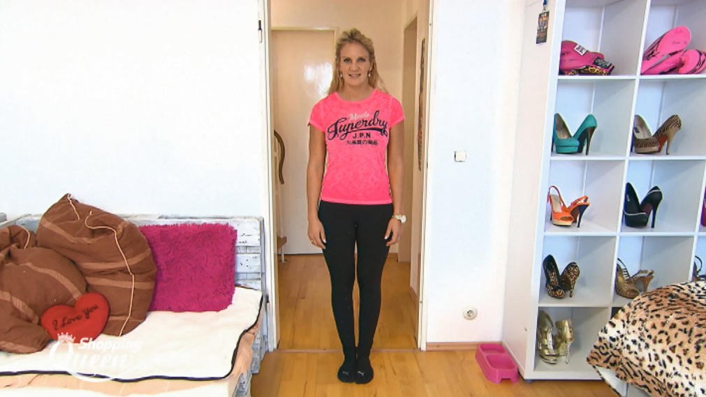 Shopping Queen: Alicia aus Hamburg im Style-Check "Shopping Queen"-Kandidatin Alicia im Style-Check