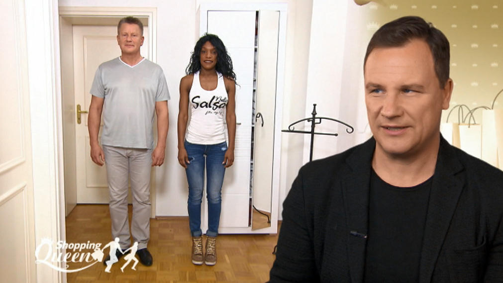 Shopping Queen: Bella und Gero aus Dresden im Style-Check Bella und Gero im Style-Check bei "Shopping Queen"
