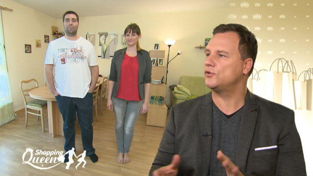 Shopping Queen: Teresa und Dirk aus Dresden im Style-Check Teresa und Dirk im Style-Check bei "Shopping Queen" in Dresden