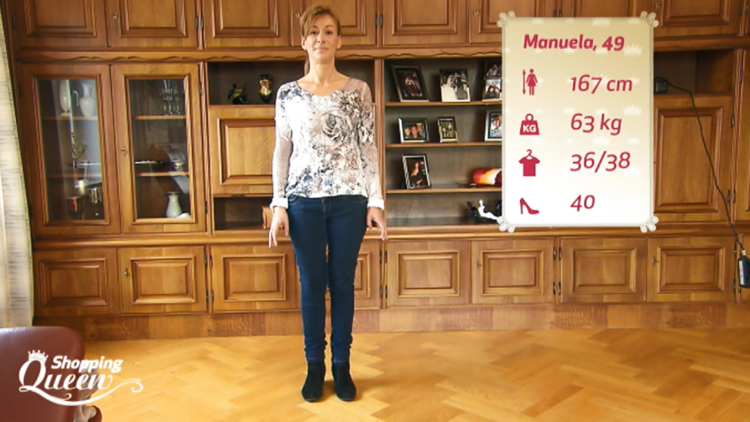 Shopping Queen: Manuela aus Hannover im Style-Check Das ist "Shopping Queen"-Kandidatin Manuela