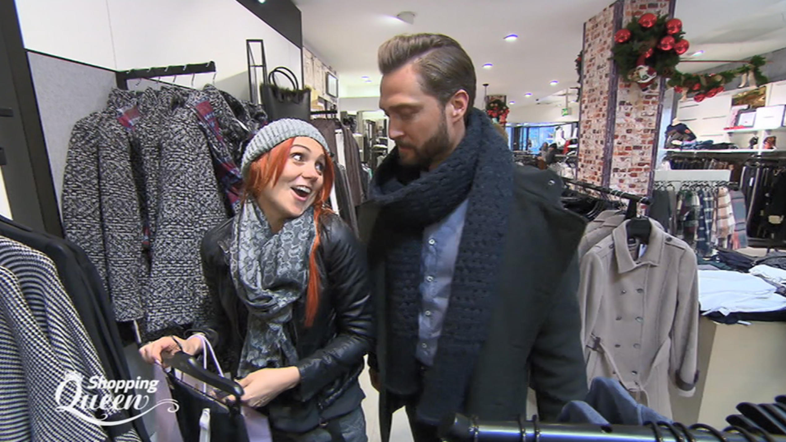 Shopping Queen: Tanja aus Augsburg sucht den perfekten Kaschmir-Look "Shopping Queen"-Kandidatin Tanja aus Augsburg