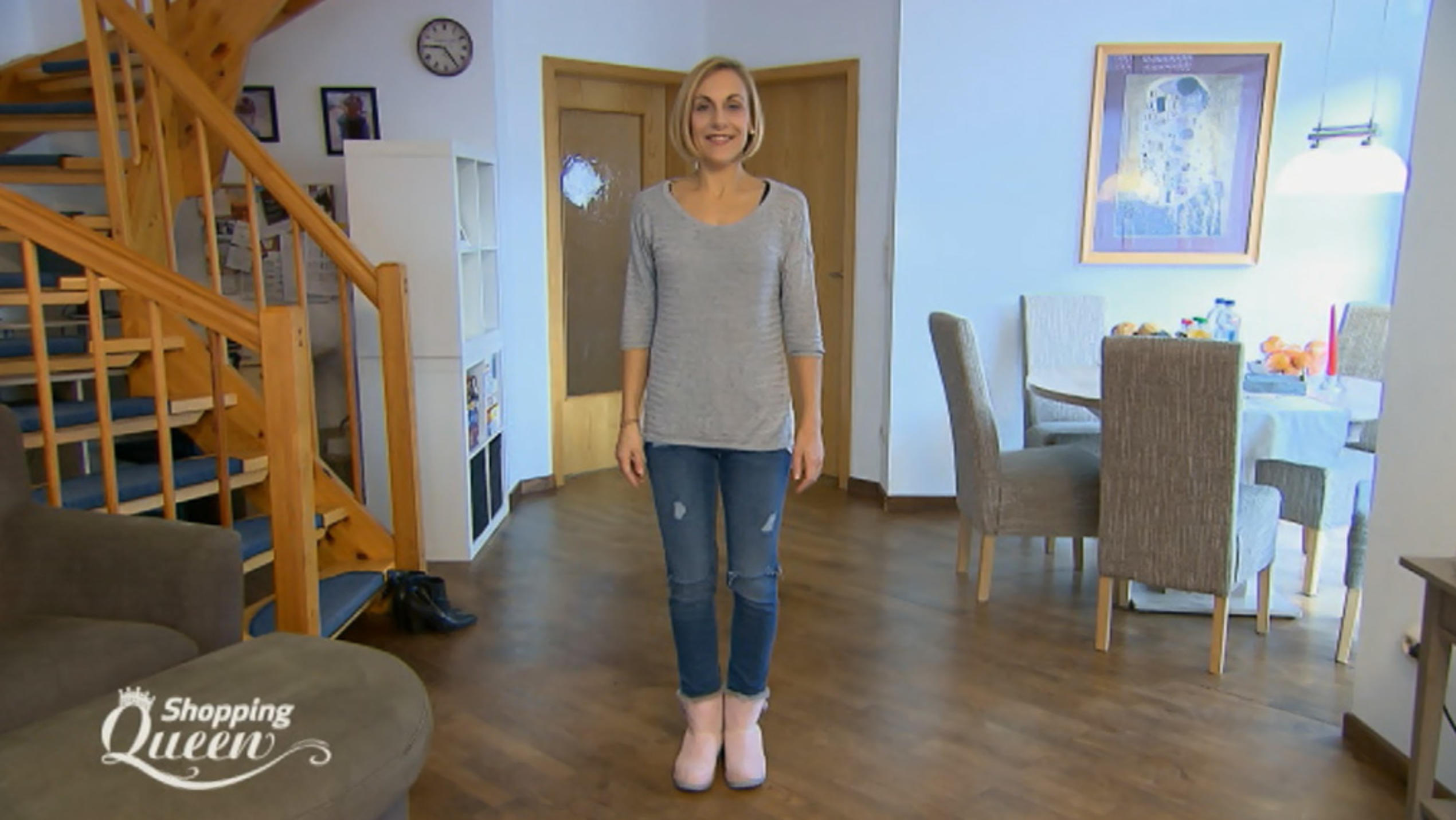 Shopping Queen: Sarina aus Augsburg im Style-Check "Shopping Queen"-Kandidatin Sarina im Style-Check