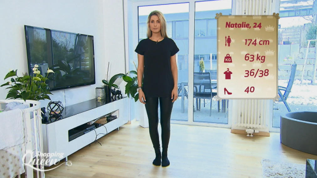 Shopping Queen: Natalie aus Stuttgart im Style-Check Natalie stellt sich dem Style-Check von Guido Maria Kretschmer.