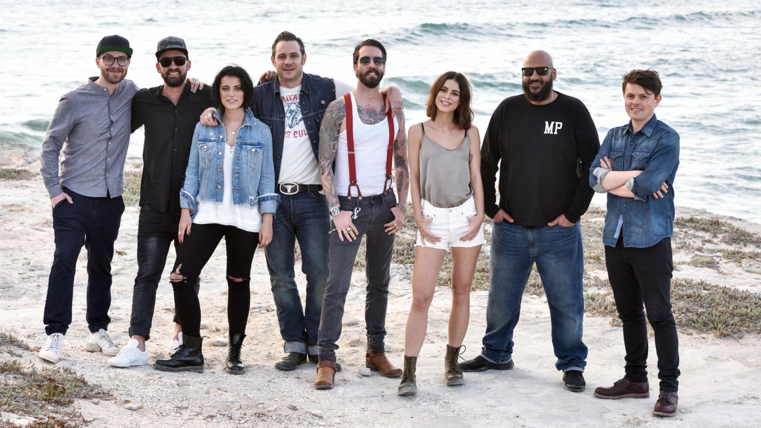 Sing meinen Song 2017: Neue Gastgeber, neue Künstler und neue Songs V.l.: Mark Forster, Gentleman, Silbermond-Sängerin Stefanie Kloß, Sascha Vollmer und Alec Völkel von The BossHoss, Lena Meyer-Landrut, Moses Pelham und Michael Patrick Kelly.