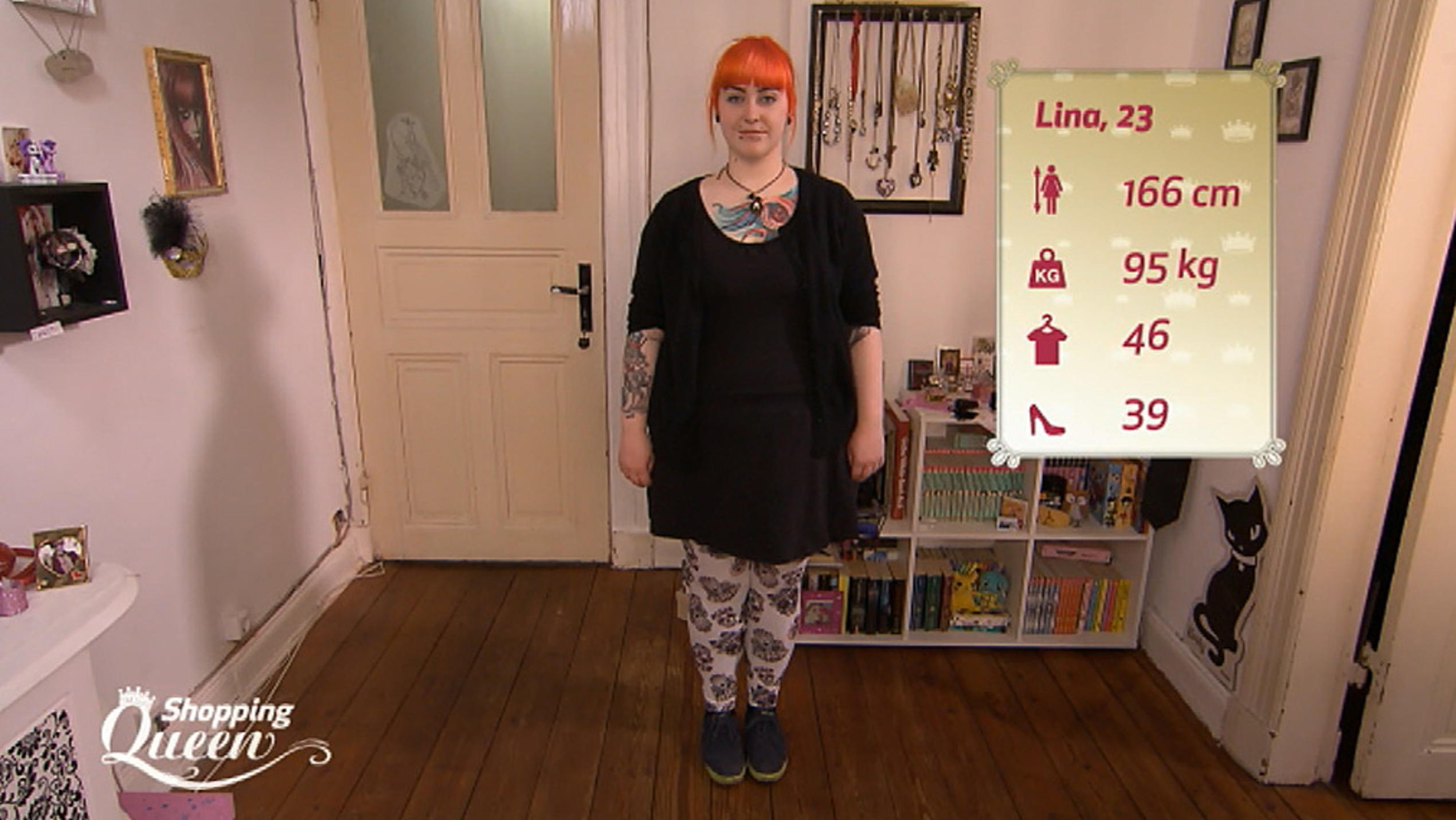 Shopping Queen: Lina aus Hamburg im Style-Check Lina stellt sich dem Style-Check von Gudio Maria Kretschmer.