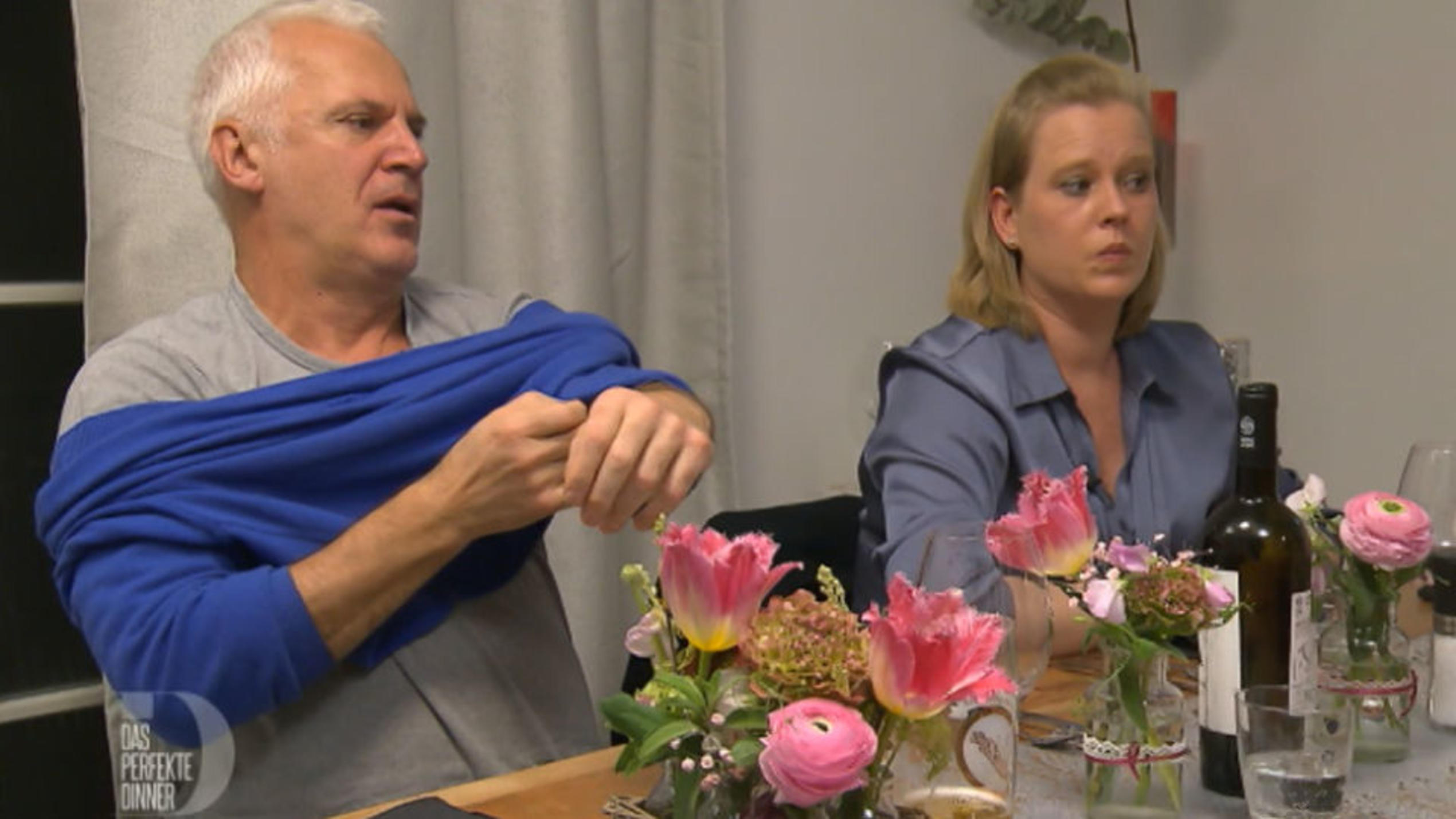 Das perfekte Dinner: Nadines Gäste wollen sich nackig machen Nadines perfektes Dinner