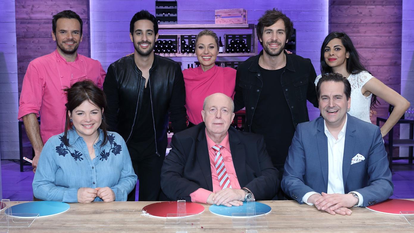 Grill den Henssler 2017: Collien Ulmen-Fernandes, Max Giesinger und Sami Slimani wollen Steffen Henssler grillen Steffen Henssler kocht gegen Sami Slimani, Max Giesinger und Collien-Ulmen Fernandes