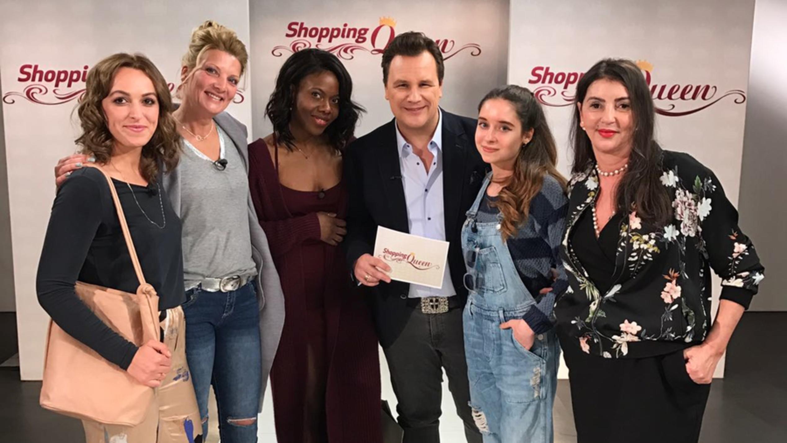 Shopping Queen: Guido Maria Kretschmer kürt die Siegerin aus Frankfurt Die "Shopping Queen"-Kandidatinnen aus Frankfurt mit Guido Maria Kretschmer