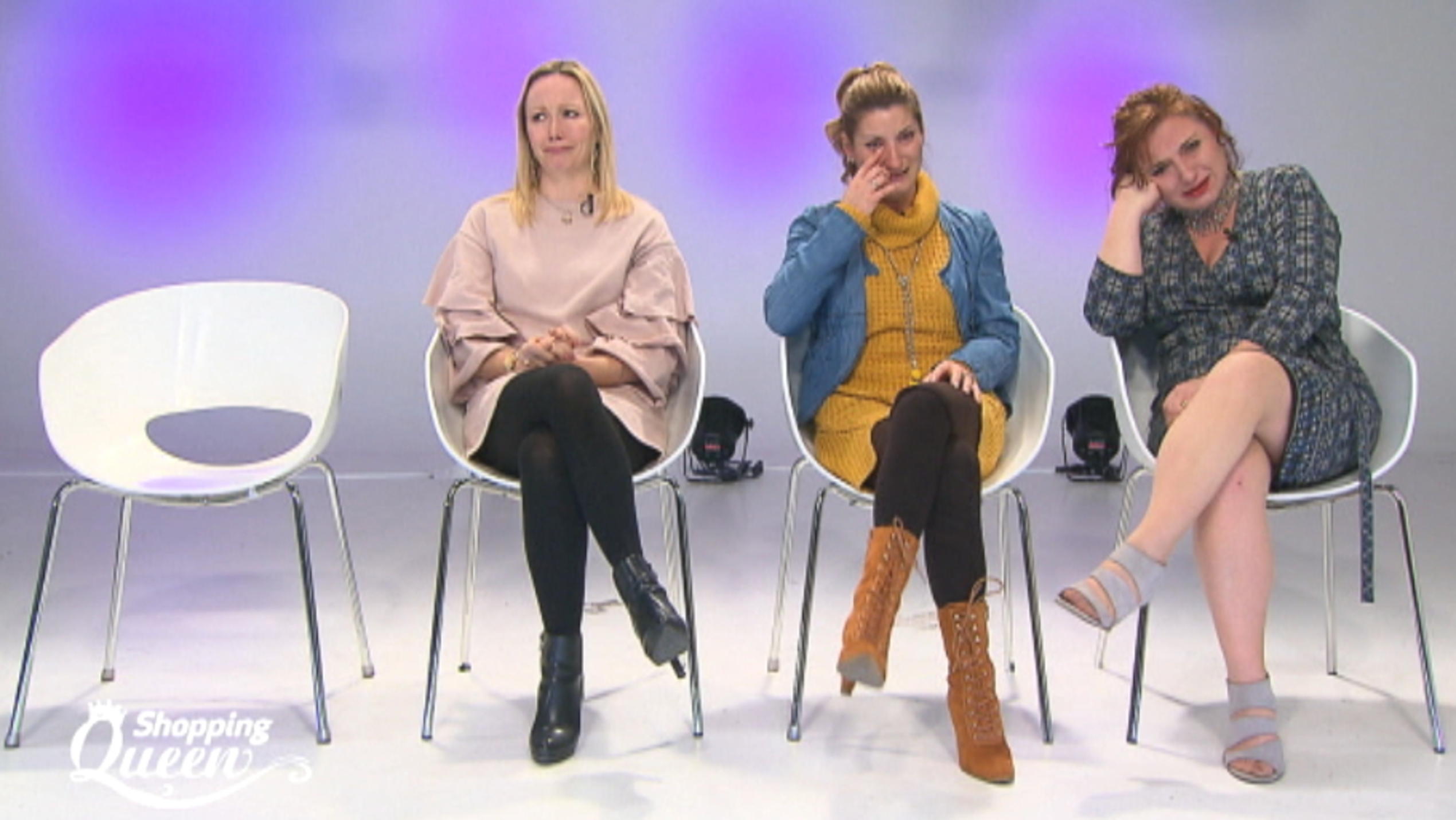 Shopping Queen: Tränen bei Elisas Catwalk Die Kandidatinnen können die Tränen nicht mehr zurückhalten
