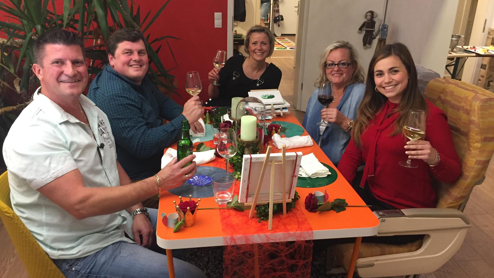 Das perfekte Dinner in Erfurt: Das sind die Hobbyköche aus Erfurt Die Erfurter Runde in trauter Eintracht