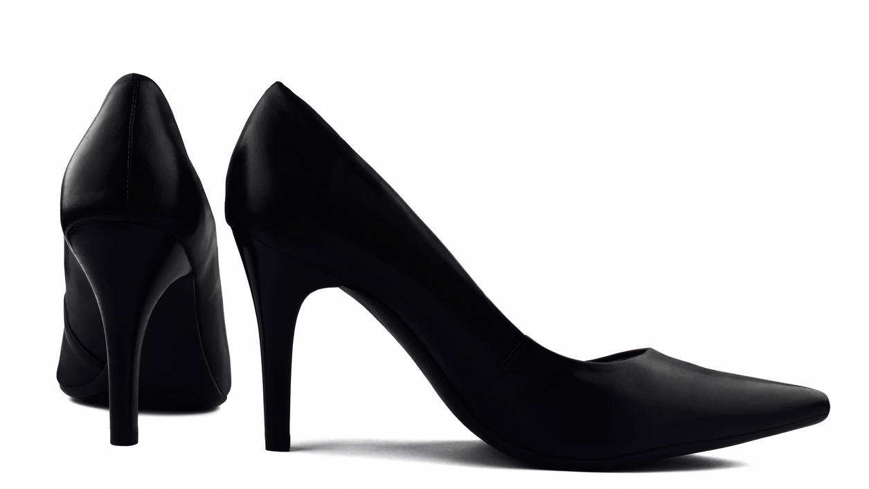 Fashion Lexikon: Pumps Klassische schwarze Pumps mit Pfennigabsatz