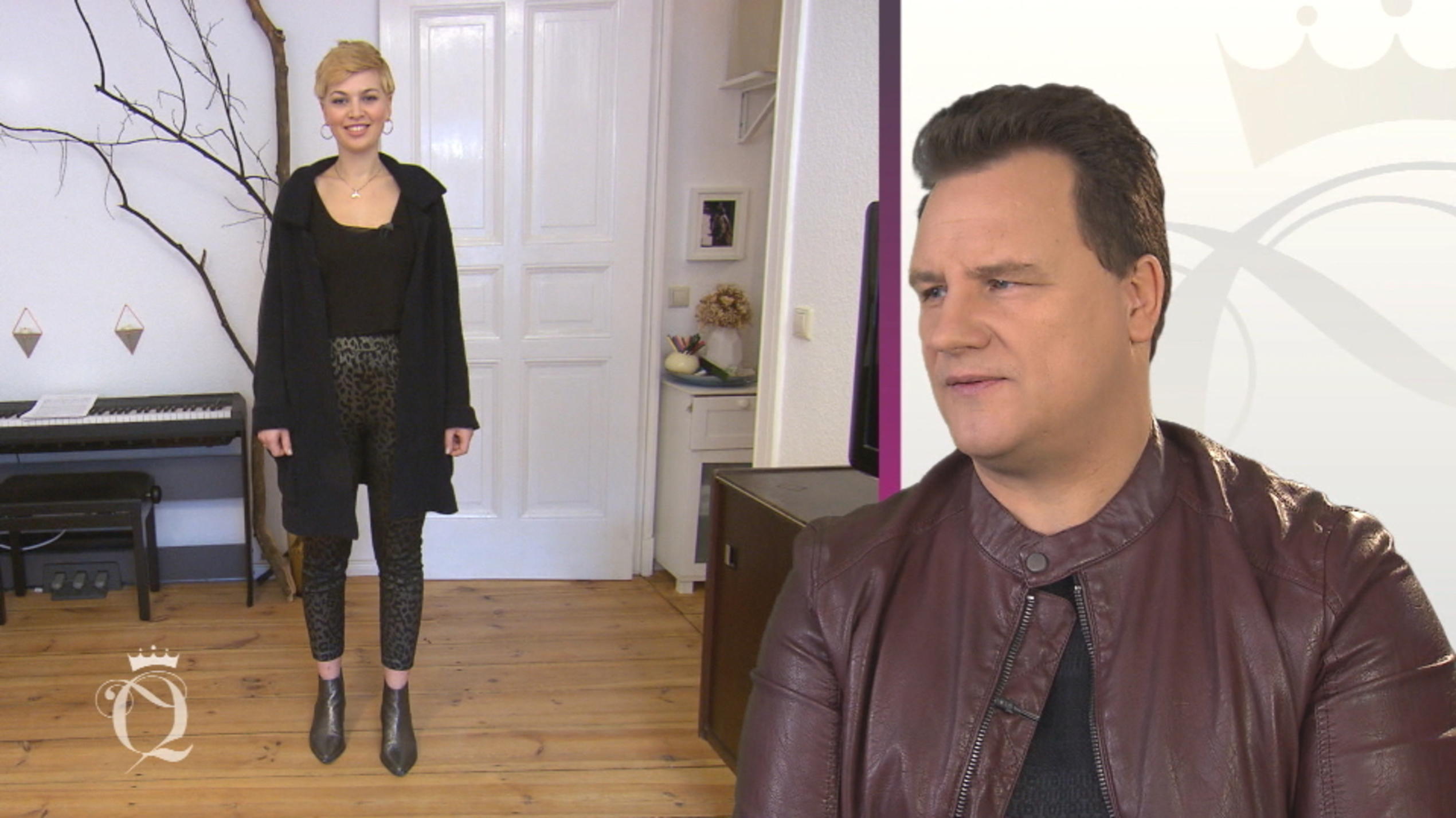 Shopping Queen: Johanna aus Berlin im Style-Check Shopping Queen: Guido Maria Kretschmer macht bei Johanna den obligatorischen Style-Check.