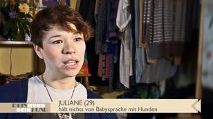Juliane ist von Marcos Hundeumgang schockiert Juliane ist von Marcos Hundeumgang schockiert