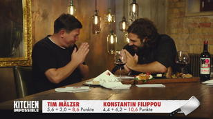 Konstantin Filippou holt den Sieg gegen Tim Mälzer Konstantin Filippou holt den Sieg gegen Tim Mälzer