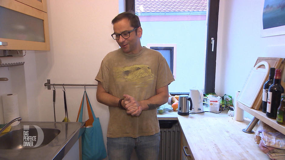 In der Küche braucht Rüdiger Ruhe und Ordnung In der Küche braucht Rüdiger Ruhe und Ordnung