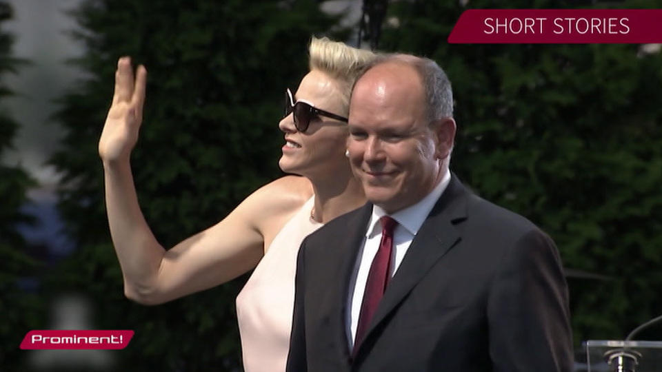 Charlene hält das erste Mal eine Rede auf Französisch Charlene hält das erste Mal eine Rede auf Französisch