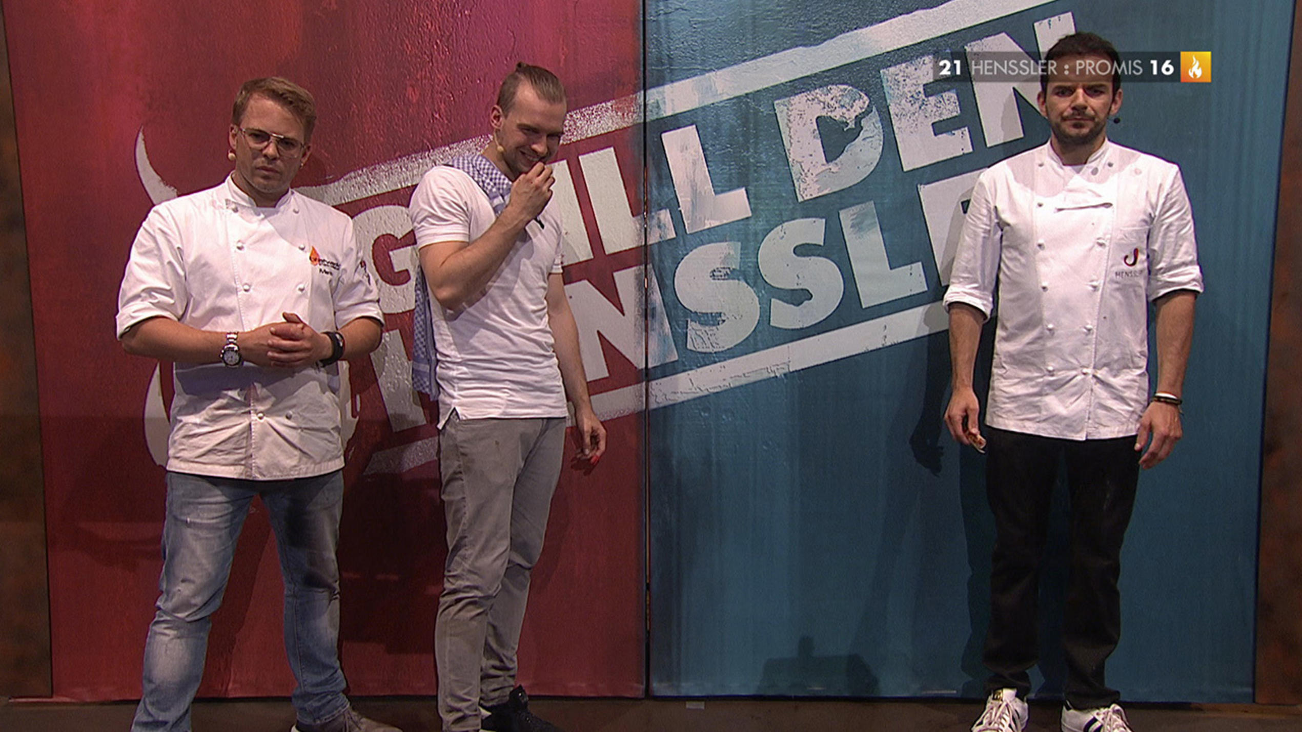 Steffen Henssler grillt Eric Stehfest in der Vorspeise Steffen Henssler grillt Eric Stehfest in der Vorspeise