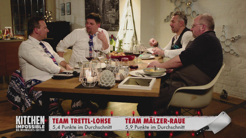 Raue und Mälzer bezwingen Trettl und Lohse Raue und Mälzer bezwingen Trettl und Lohse