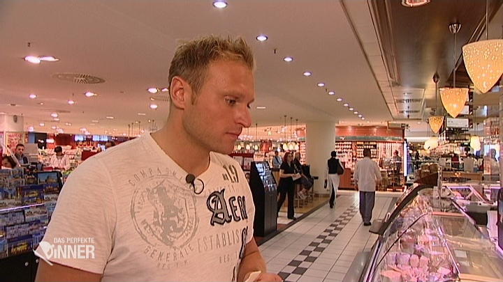 Patrick plant ein sportliches Dinner Patrick plant ein sportliches Dinner