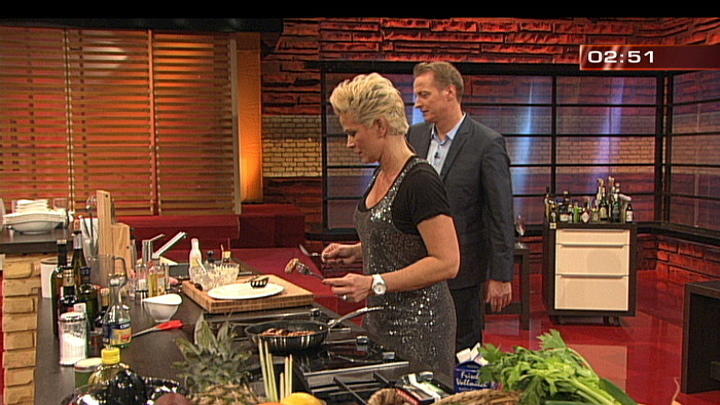 Claudia Effenbergs Wurst-Probe Claudia Effenbergs Wurst-Probe