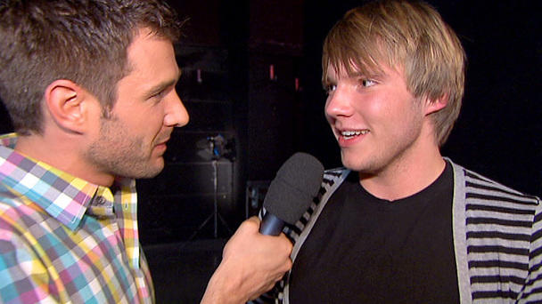 Jochen Schropp backstage mit Martin Madeja Jochen Schropp backstage mit Martin Madeja