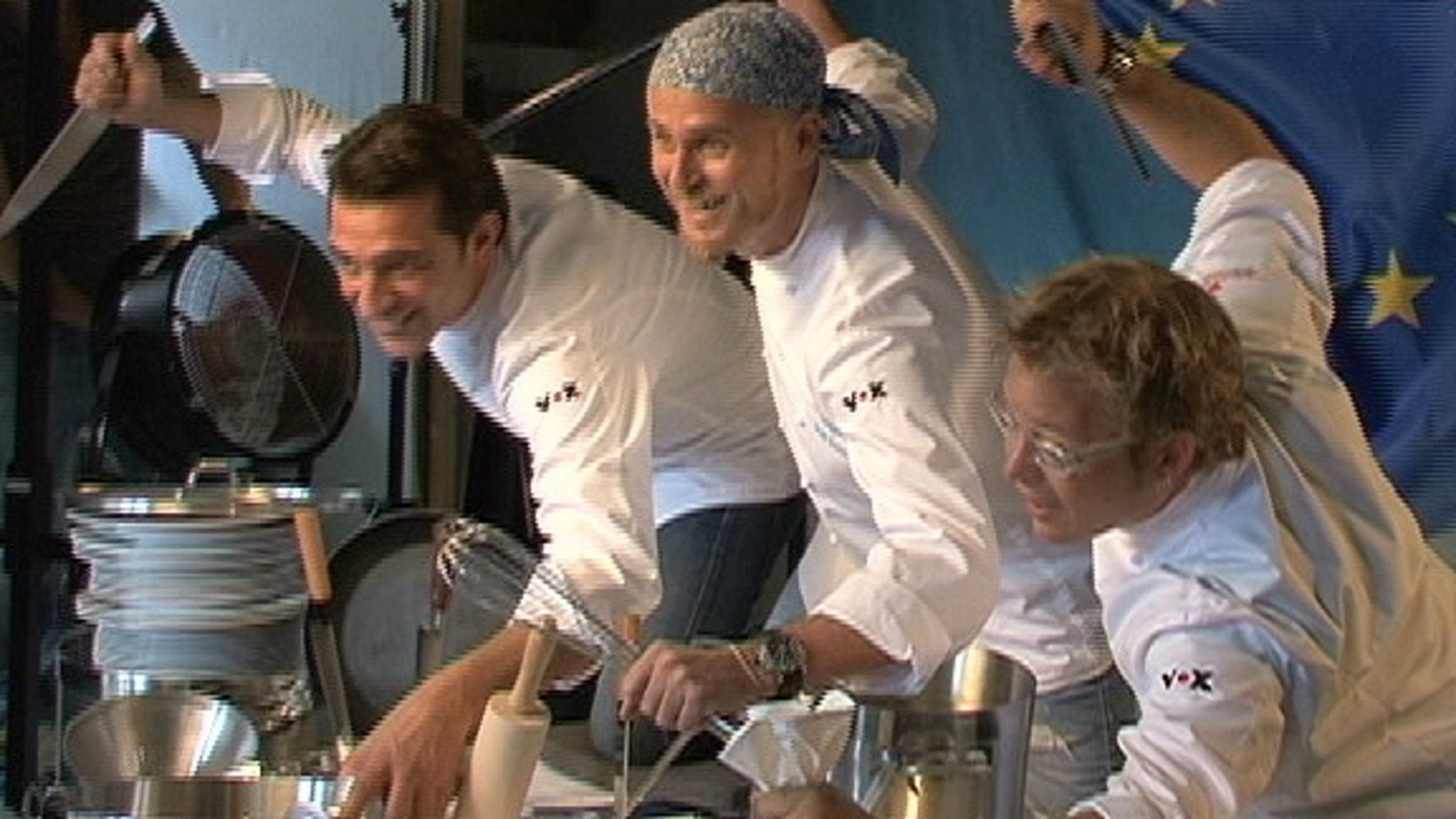 Die Küchenchefs beim Fotoshooting Die Küchenchefs beim Fotoshooting