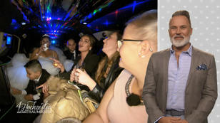 In der Limousine zur Partylocation In der Limousine zur Partylocation