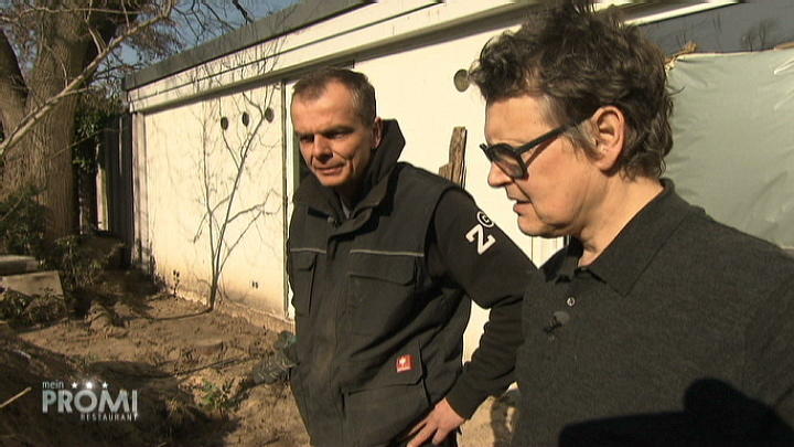 Rolf Scheider als Baggerfahrer Rolf Scheider als Baggerfahrer