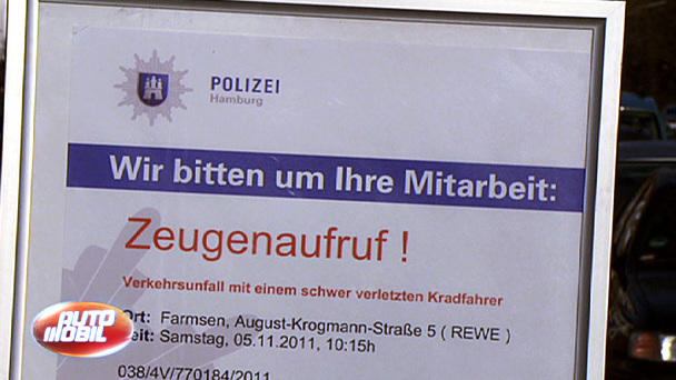 Verkehrsrecht: Zeugen gesucht! Verkehrsrecht: Zeugen gesucht!