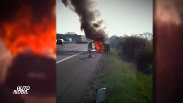 Warum fing dieser BMW Feuer? Warum fing dieser BMW Feuer?