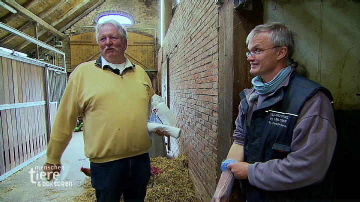 Dr. Hansjörg Heeren als Liebesbote auf dem Hanken-Hof Dr. Hansjörg Heeren als Liebesbote auf dem Hanken-Hof