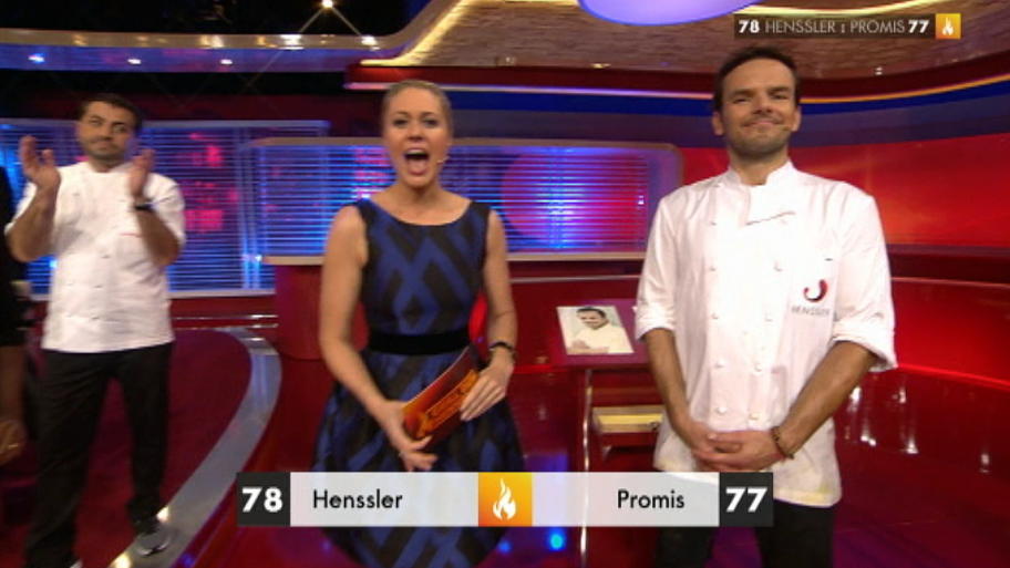 Ganz knapper Sieg für Steffen Henssler Ganz knapper Sieg für Steffen Henssler