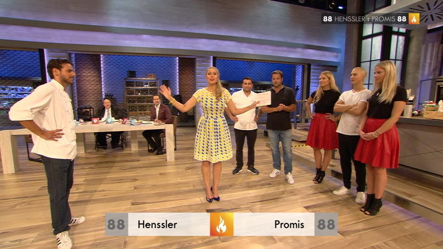 Das Promi-Team erkämpft sich ein Unentschieden Das Promi-Team erkämpft sich ein Unentschieden