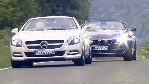 Mercedes 500 SL vs. BMW 650i Mercedes 500 SL vs. BMW 650i