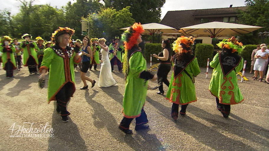 Hochzeit mit Pauken und Trompeten Hochzeit mit Pauken und Trompeten