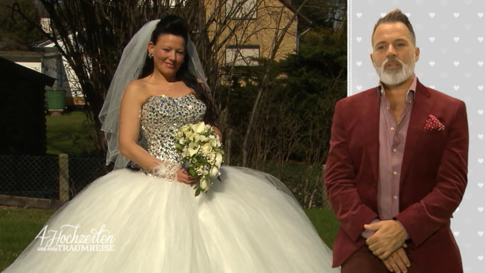 Mit ihrem Kleid kann Silvana punkten Mit ihrem Kleid kann Silvana punkten