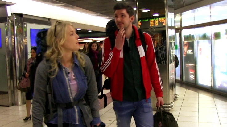 Inga und Kai verzweifeln am Hauptbahnhof Inga und Kai verzweifeln am Hauptbahnhof