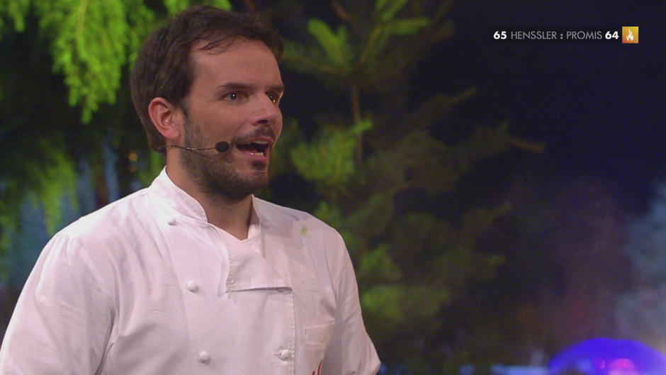 Jan Leyk sabotiert Steffen Hensslers Dessert Jan Leyk sabotiert Steffen Hensslers Dessert
