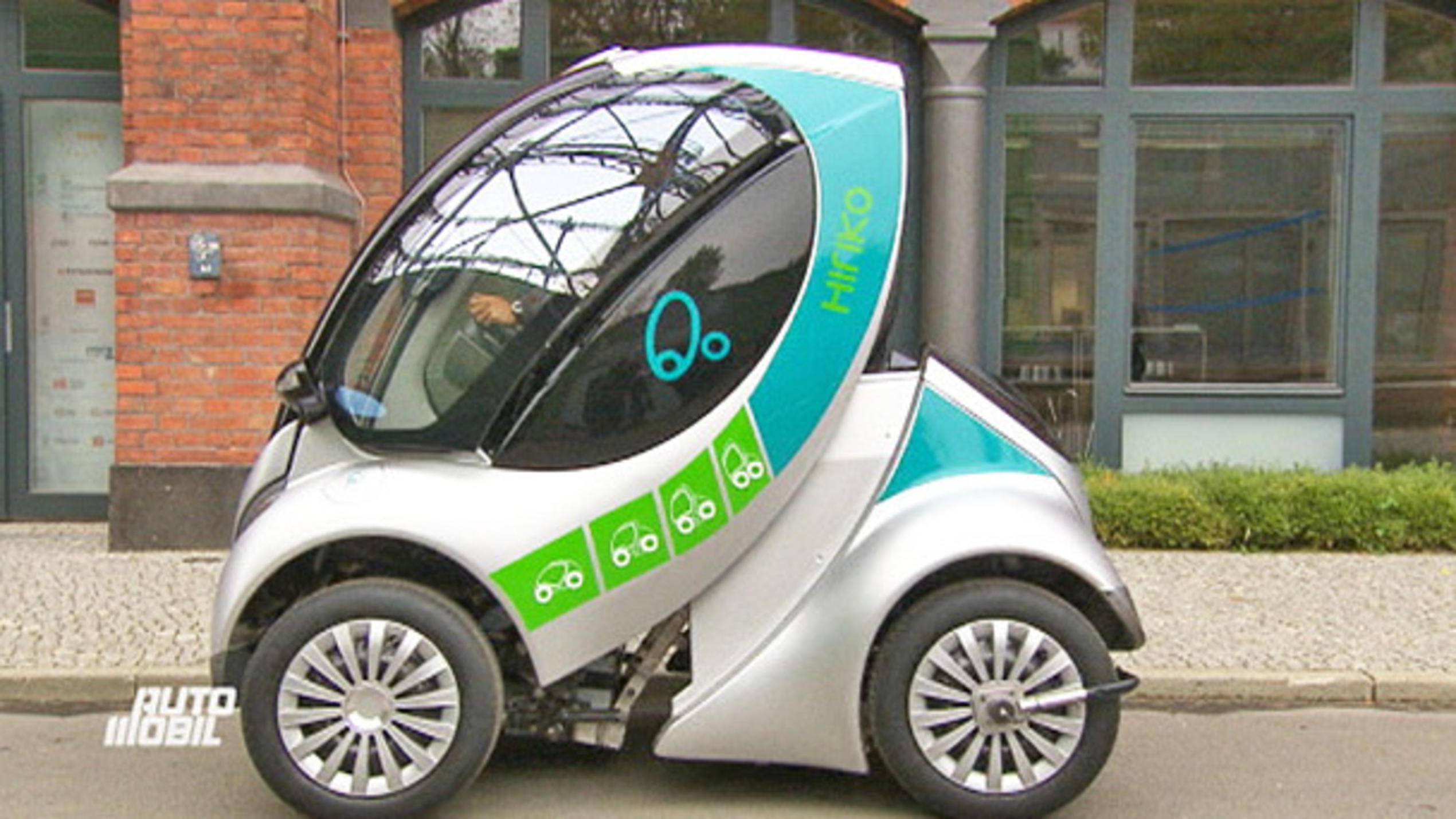 Hiriko - ein Auto zum Zusammenschieben Hiriko - ein Auto zum Zusammenschieben