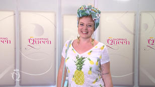 Annelie präsentiert ihren tropischen Ananas-Look Annelie präsentiert ihren tropischen Ananas-Look