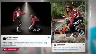 Melania Trump erntet wieder Spott Melania Trump erntet wieder Spott