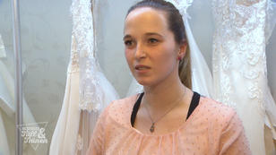Braut Sandra will ihre erschlankte Figur in Szene setzen Braut Sandra will ihre erschlankte Figur in Szene setzen