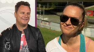 Sabina ist ein kleiner Star im bosnischen Fernsehen Sabina ist ein kleiner Star im bosnischen Fernsehen