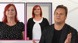 Guido ist zufrieden mit Ines' Laufsteg-Look Guido ist zufrieden mit Ines' Laufsteg-Look