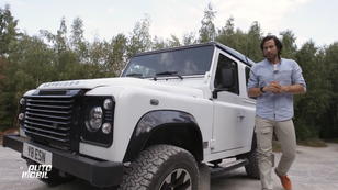 Alte Landrover Defender neu aufgebaut Alte Landrover Defender neu aufgebaut