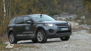 Off-Road-fahren im Landrover Experience Center Off-Road-fahren im Landrover Experience Center