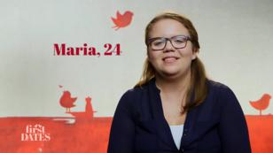 Maria fühlt sich von ihrem Date überrumpelt Maria fühlt sich von ihrem Date überrumpelt