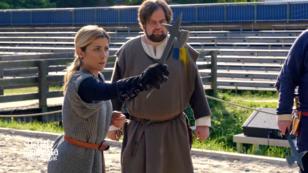 Detlef und Panagiota schwingen die Äxte Detlef und Panagiota schwingen die Äxte