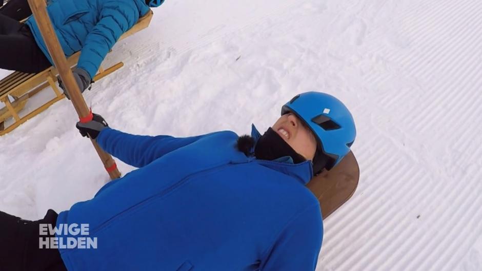 Wer kann sich am längsten auf der Piste halten? Wer kann sich am längsten auf der Piste halten?