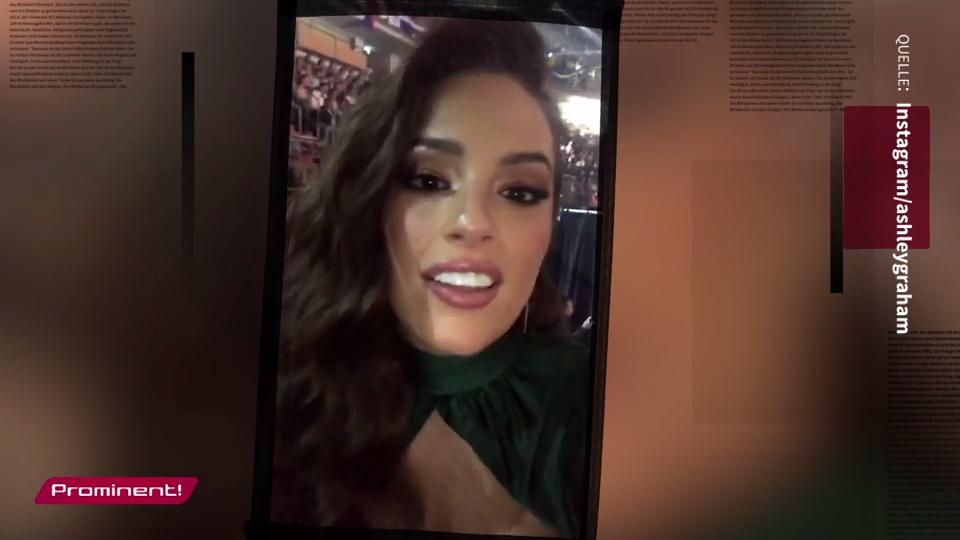 Ashley Graham bei "Miss Universe"-Wahl verletzt! Ashley Graham bei "Miss Universe"-Wahl verletzt!